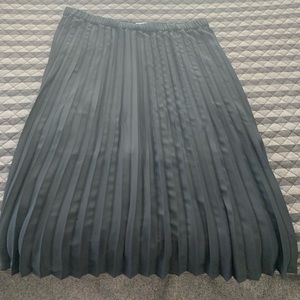 Pleated Black 1X skirt (NBW)